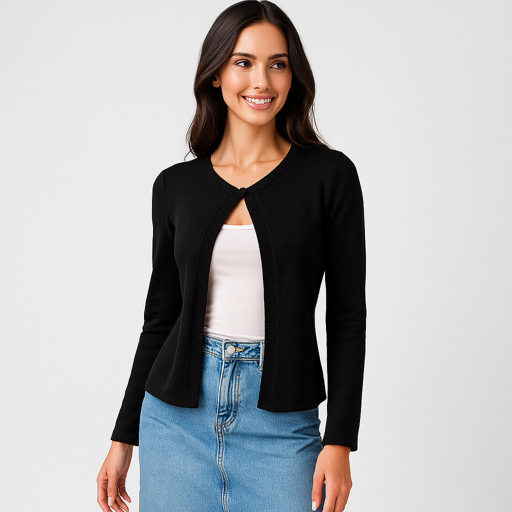 Cardigan Court Femmes - Élégant - Confortable - Polyvalent