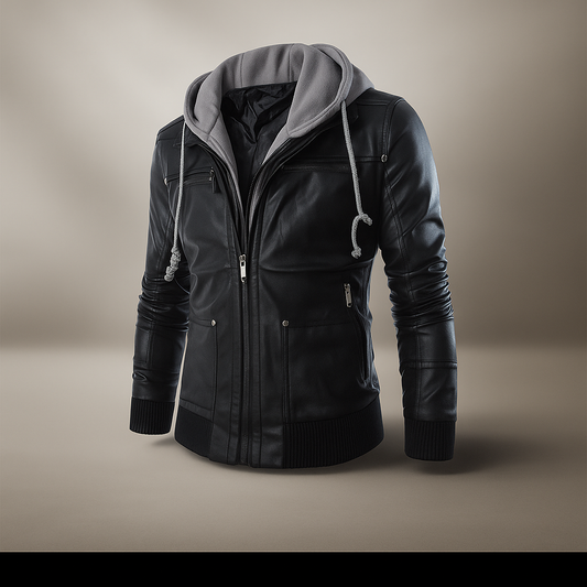 Veste à capuche hommes - confort optimal - style polyvalent