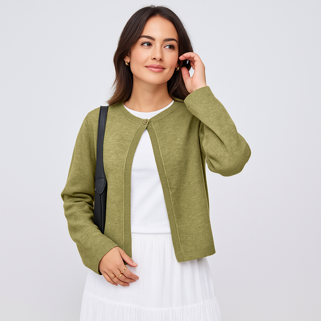 Cardigan Court Femmes - Élégant - Confortable - Polyvalent