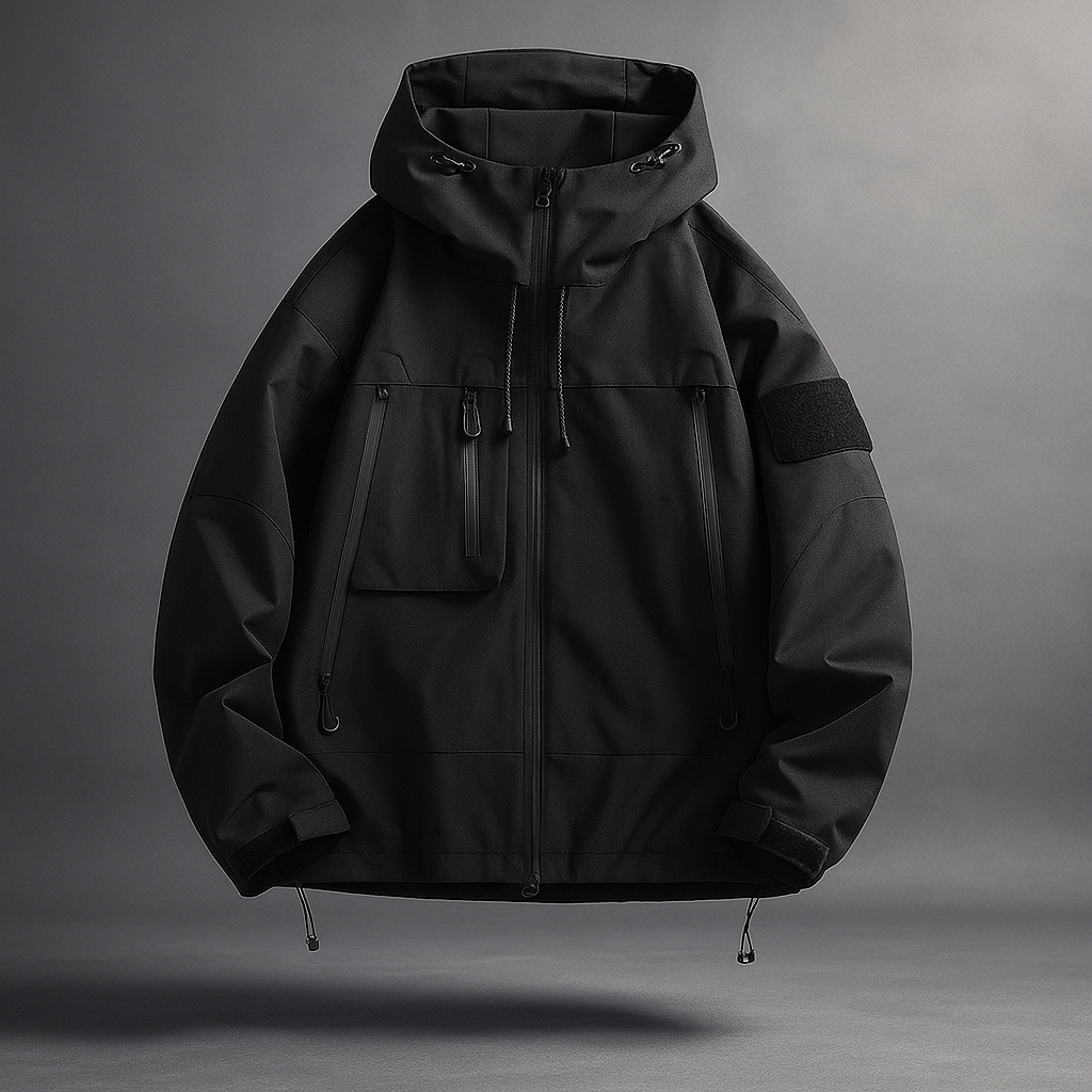 Veste cargo homme - coupe-vent - résistante - fonctionnelle pratique