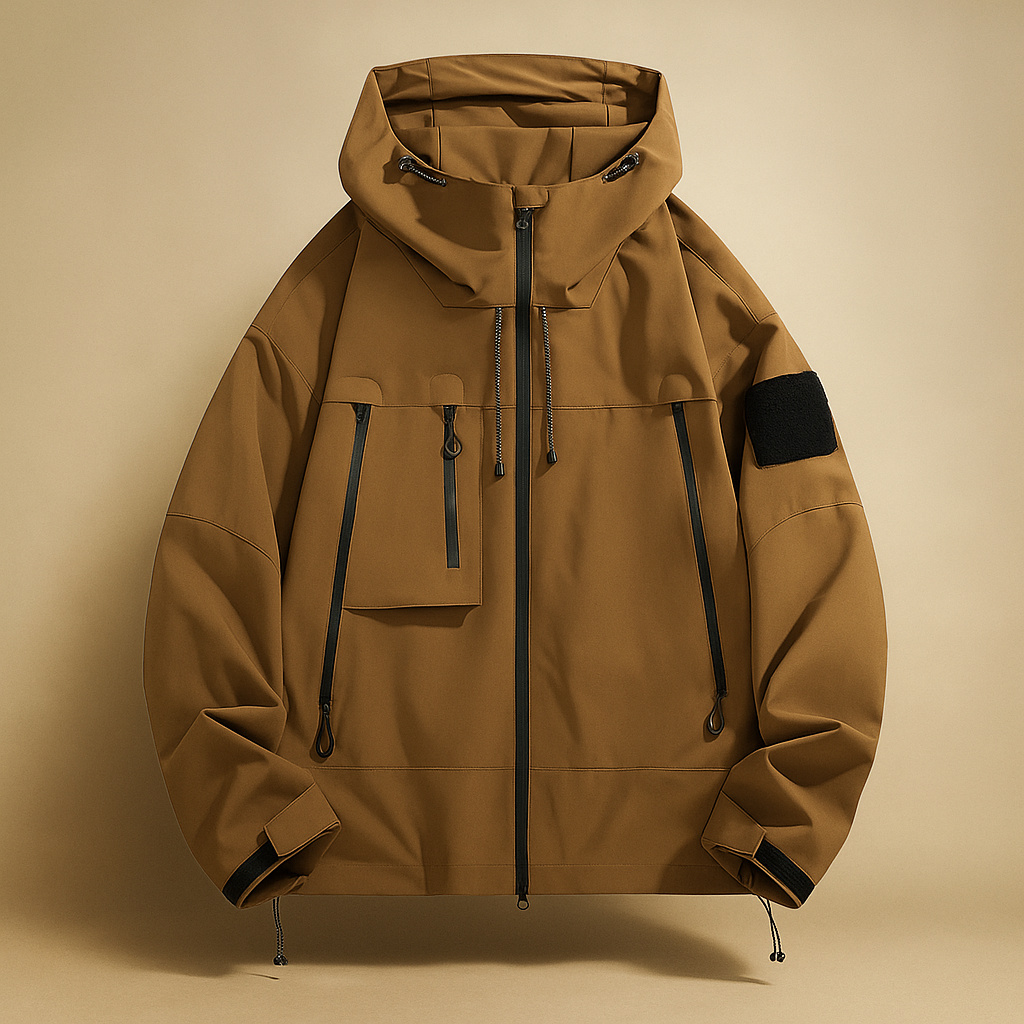 Veste cargo homme - coupe-vent - résistante - fonctionnelle pratique