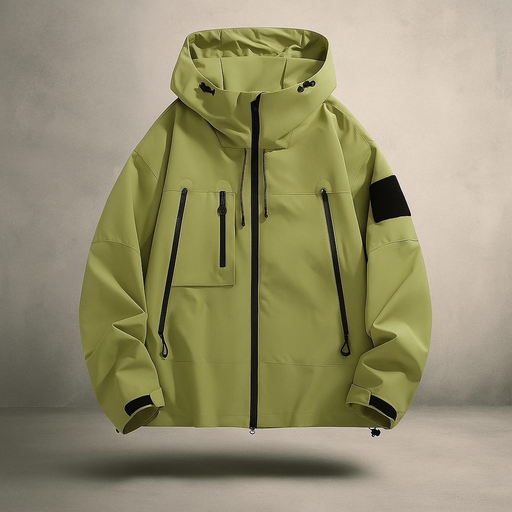 Veste cargo homme - coupe-vent - résistante - fonctionnelle pratique