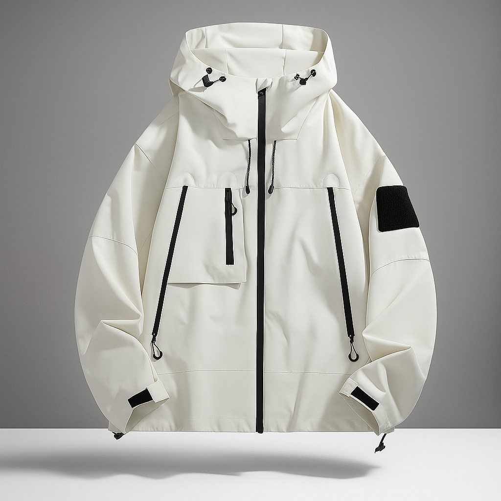 Veste cargo homme - coupe-vent - résistante - fonctionnelle pratique