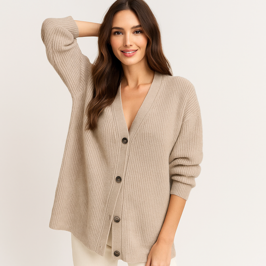 Cardigan Femme en Cachemire Élégant