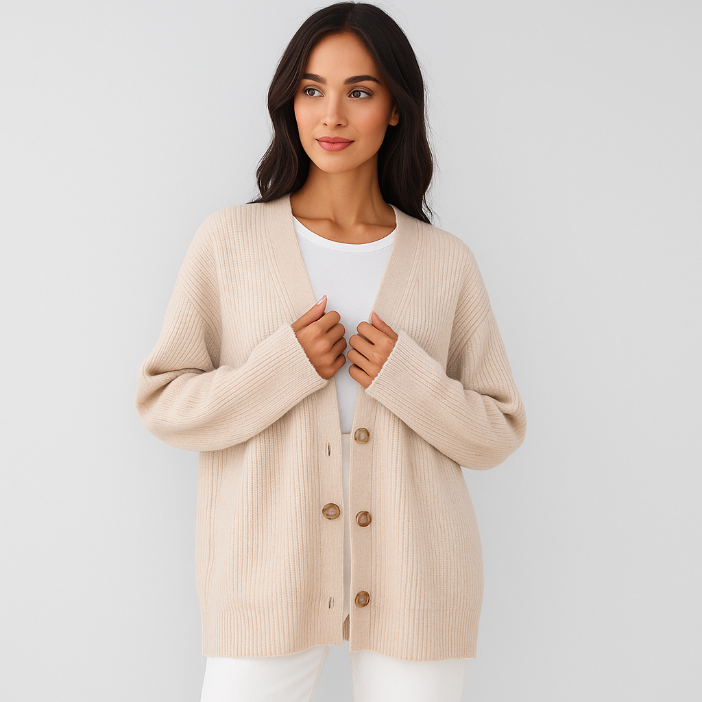 Cardigan Femme en Cachemire Élégant
