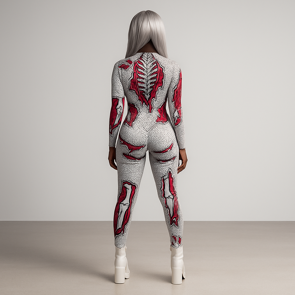 Halloween-Kostüm Alice aus Polyester - Bequem und langlebig