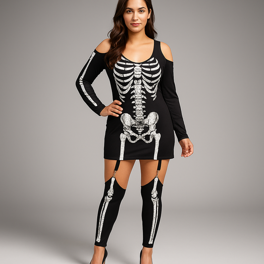 Halloween-Kostüm Ornella - Lange Ärmel - Einzigartiges und elegantes Design