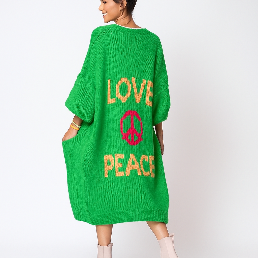 Cardigan Amour Coloré - Confort Unique - Élégance et Chaleur Hivernale