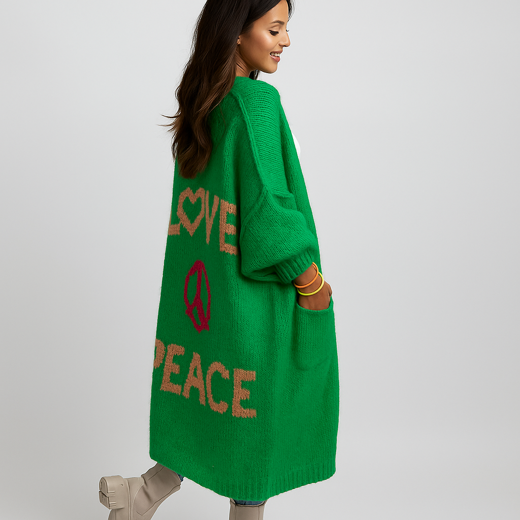 Cardigan Amour Coloré - Confort Unique - Élégance et Chaleur Hivernale
