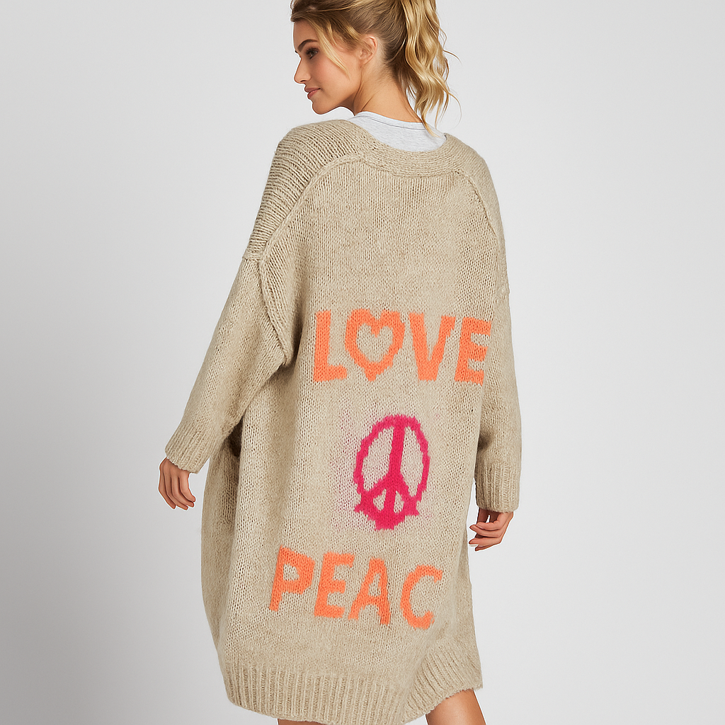 Cardigan Amour Coloré - Confort Unique - Élégance et Chaleur Hivernale