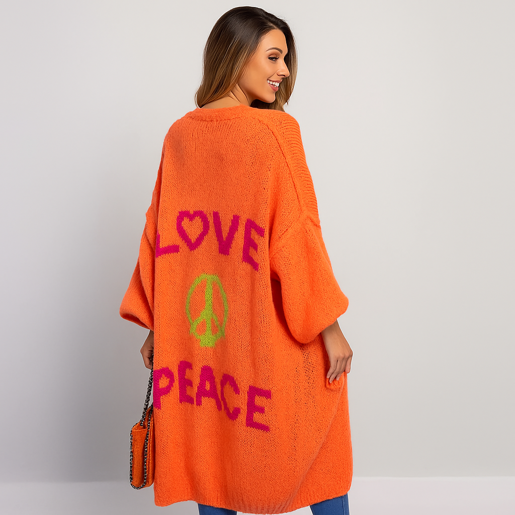 Cardigan Amour Coloré - Confort Unique - Élégance et Chaleur Hivernale
