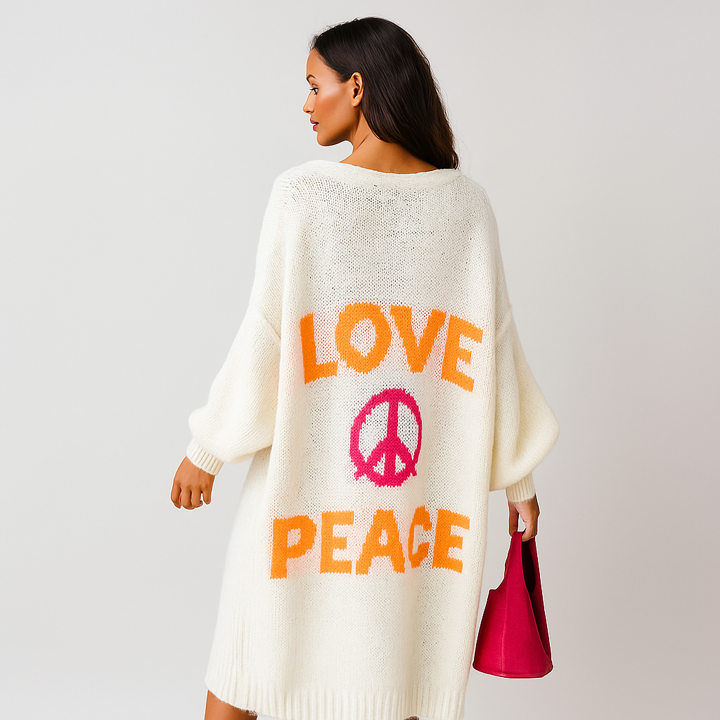 Cardigan Amour Coloré - Confort Unique - Élégance et Chaleur Hivernale