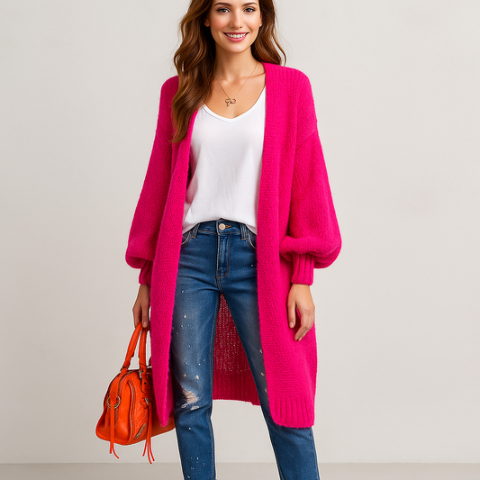 Cardigan Amour Coloré - Confort Unique - Élégance et Chaleur Hivernale
