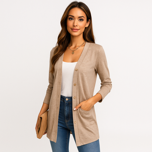 Cardigan - Style Intemporel - Confort Quotidien Indispensable
