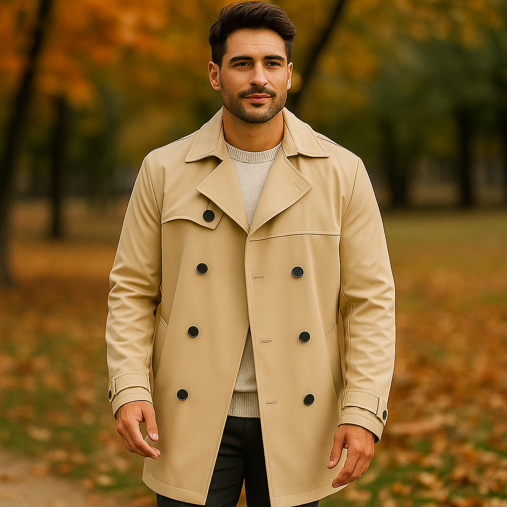 Veste Casual Doppelt Tricotée - Confort - Style - Chaleur