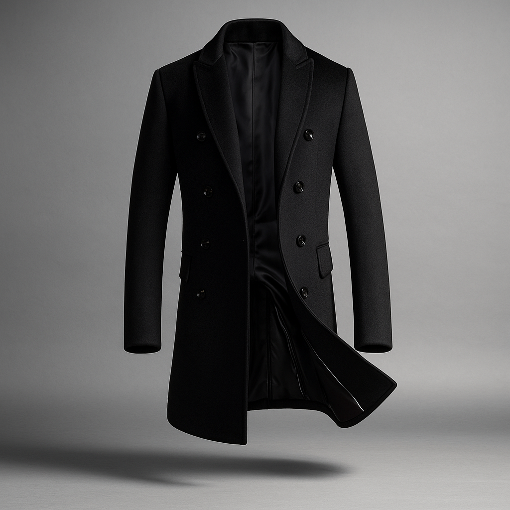 Veste décontractée homme - fermeture boutons - revers classique - confort optimal