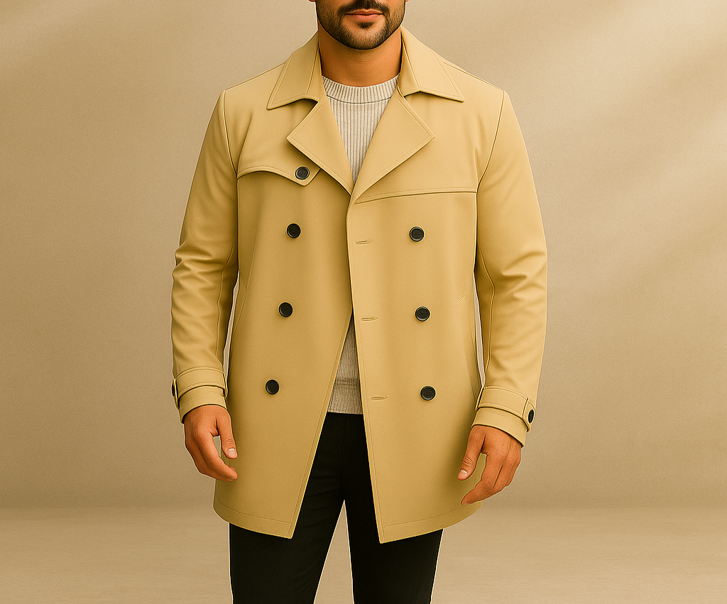 Veste Casual Doppelt Tricotée - Confort - Style - Chaleur