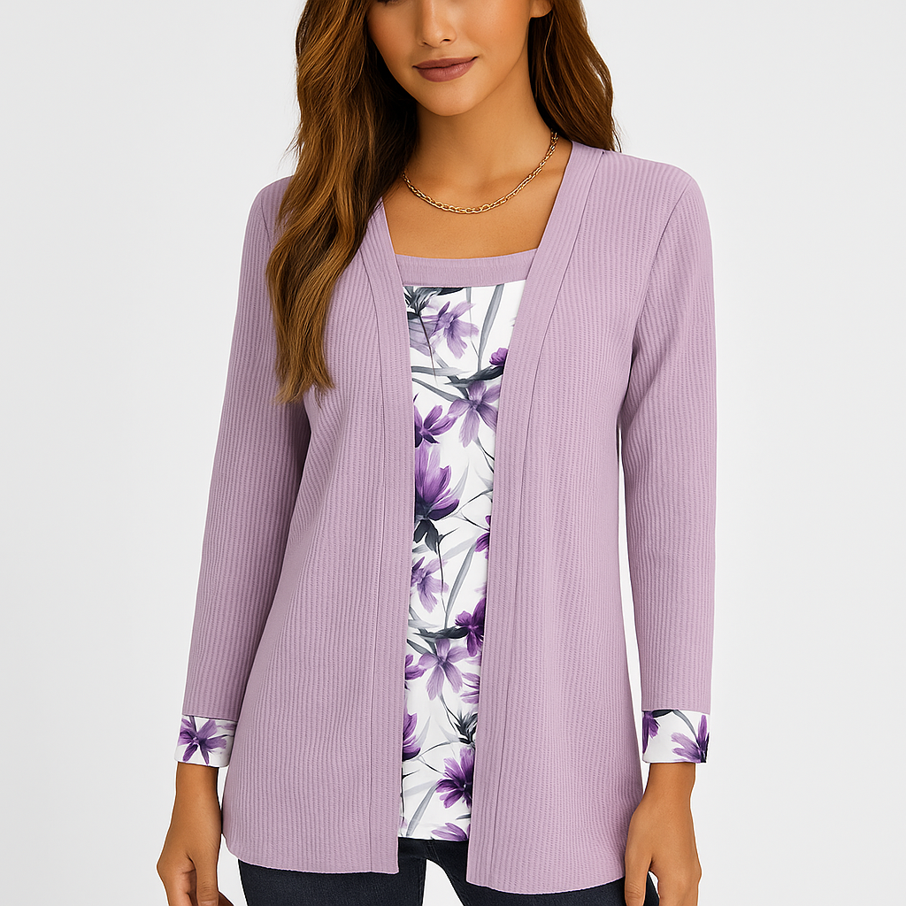 Cardigan Tricoté Femme - Doux - Confortable - Chaud - Stylé