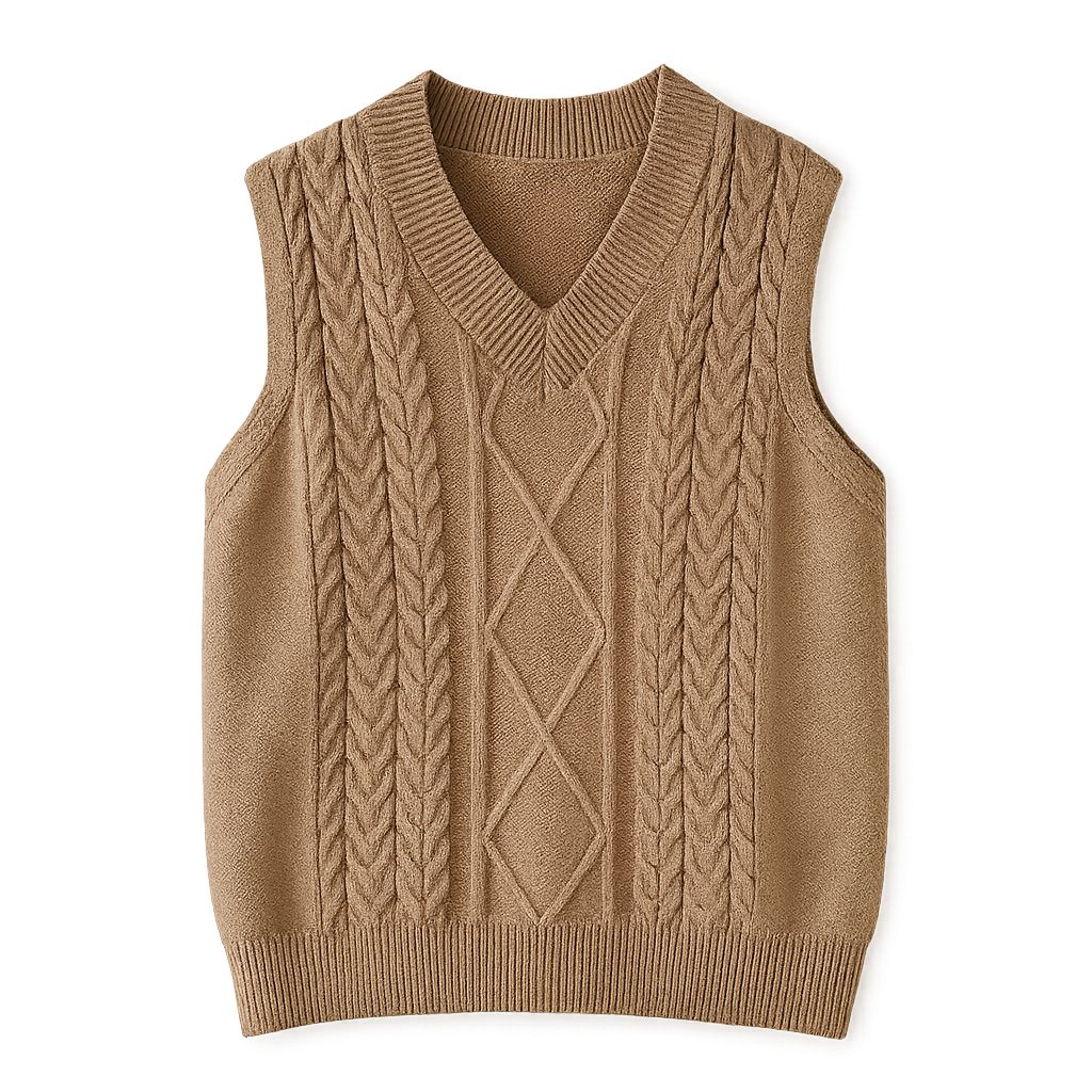 Gilet Tricoté pour Femmes - Confortable & Élégant