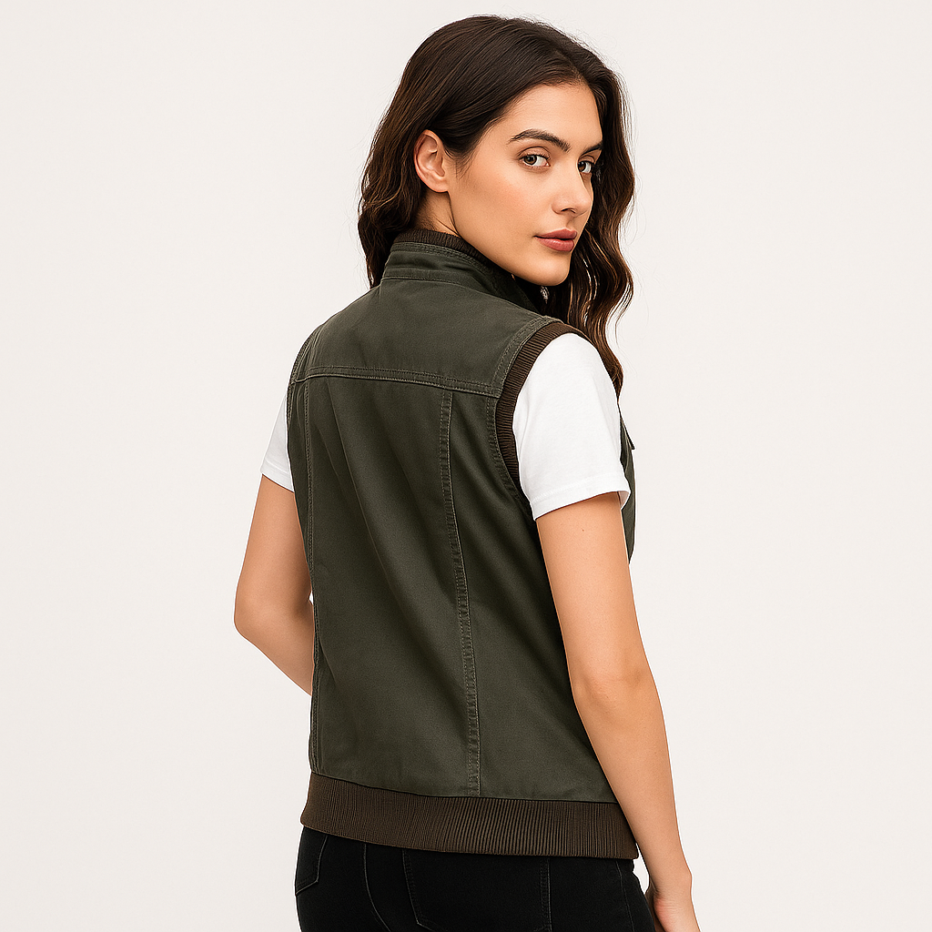 Veste Multifonction Vintage - Confort Élégant - Utilisation Flexible