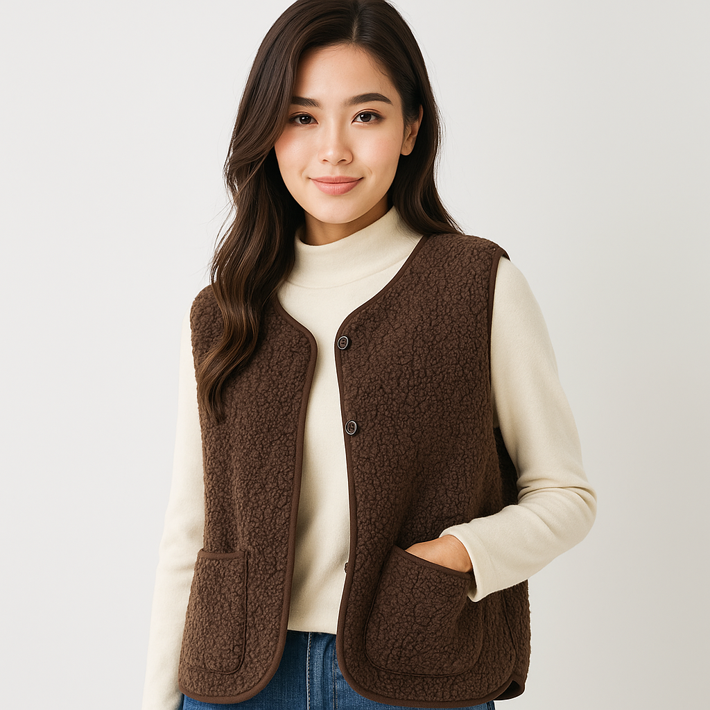 Veste Thermo en Fleece pour Femmes - Chaude - Confortable - Légère