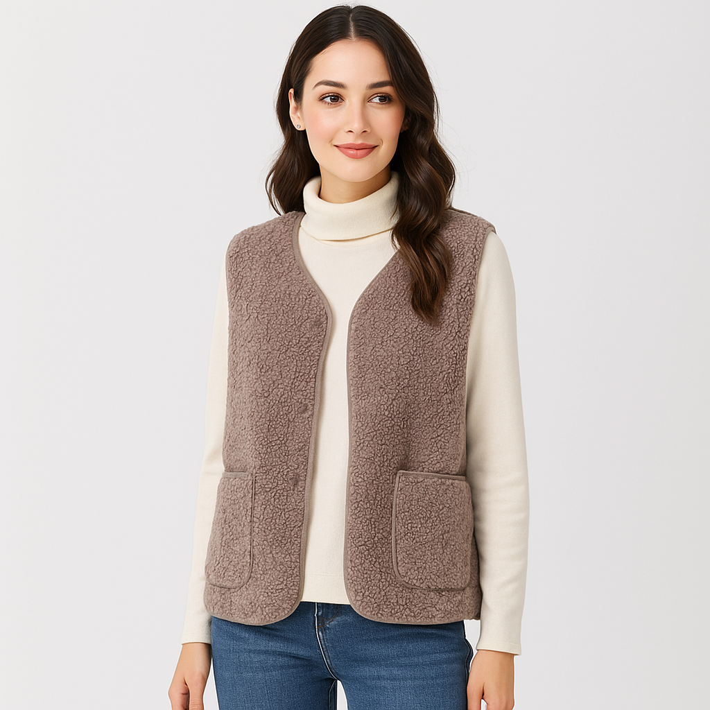 Veste Thermo en Fleece pour Femmes - Chaude - Confortable - Légère