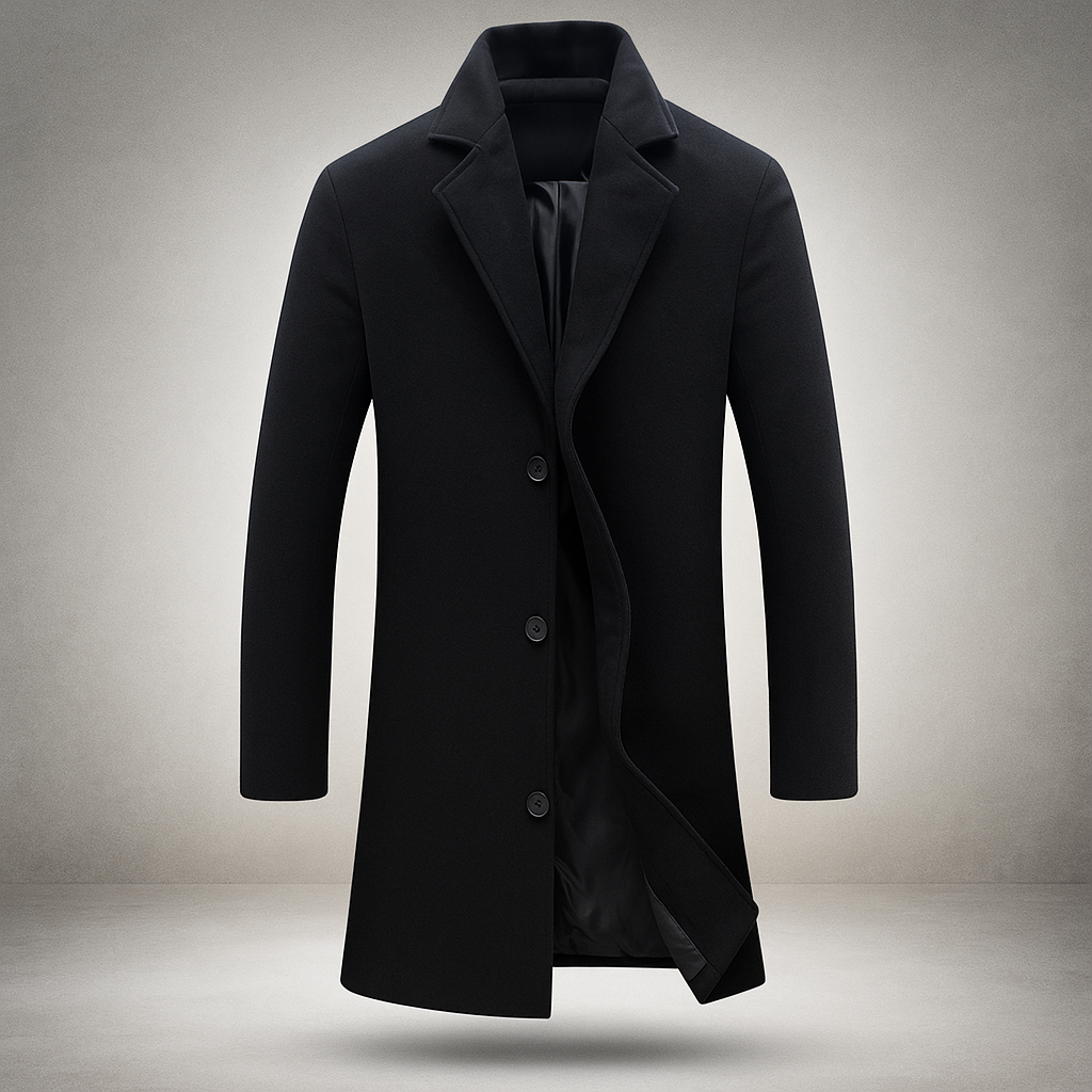 Terrence - Manteau en Laine Homme - Confort Élégant et Style