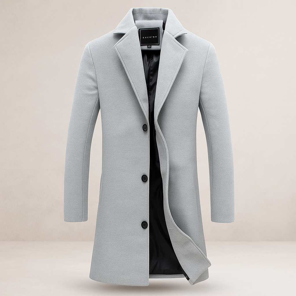 Terrence - Manteau en Laine Homme - Confort Élégant et Style