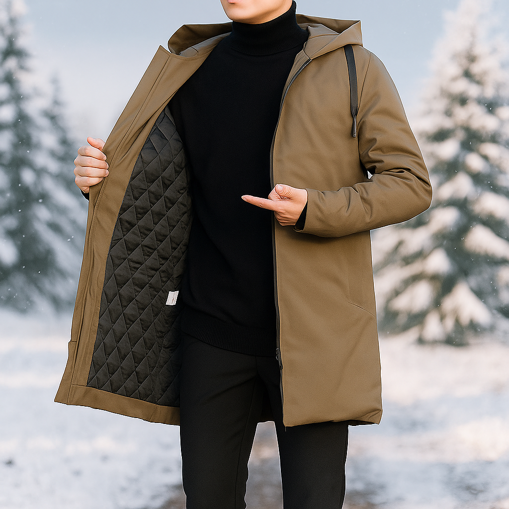 Tobias – Parka d'hiver imperméable - Isolé - Confortable - Robuste