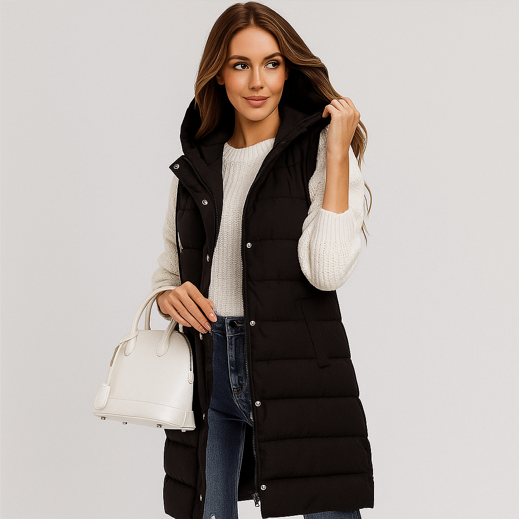 Gilet Matelassé Lang - Femme - Confort Élégant