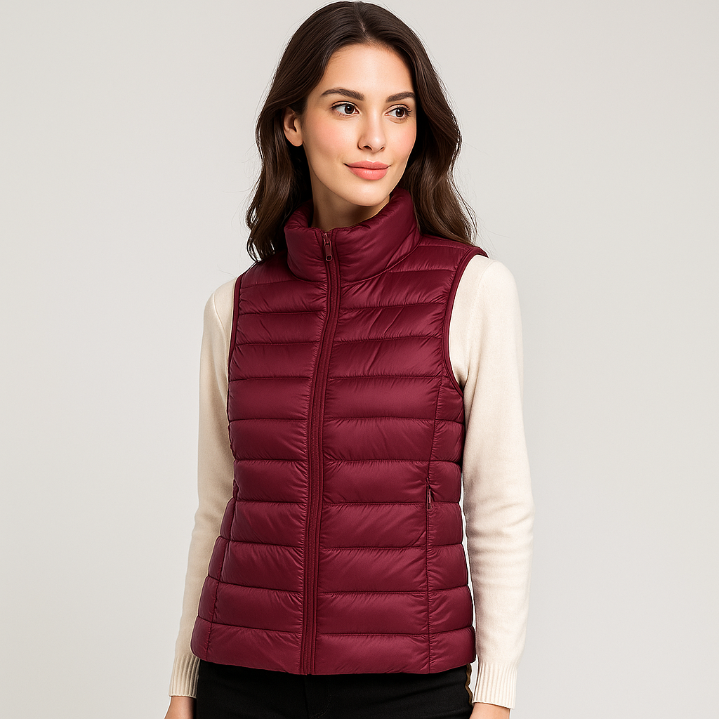 Gilet Microlight pour Femmes - Léger - Confort - Élégant