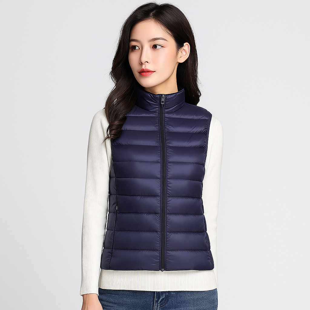 Gilet Microlight pour Femmes - Léger - Confort - Élégant