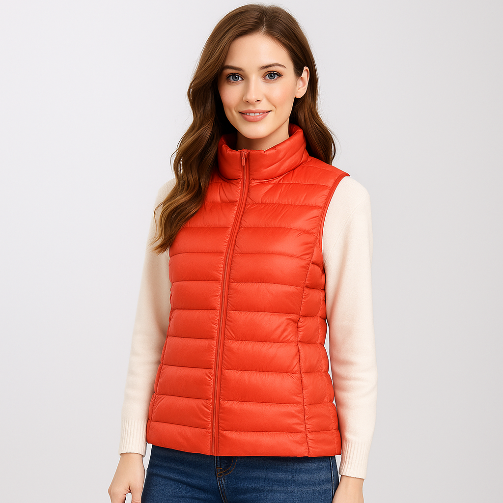 Gilet Microlight pour Femmes - Léger - Confort - Élégant
