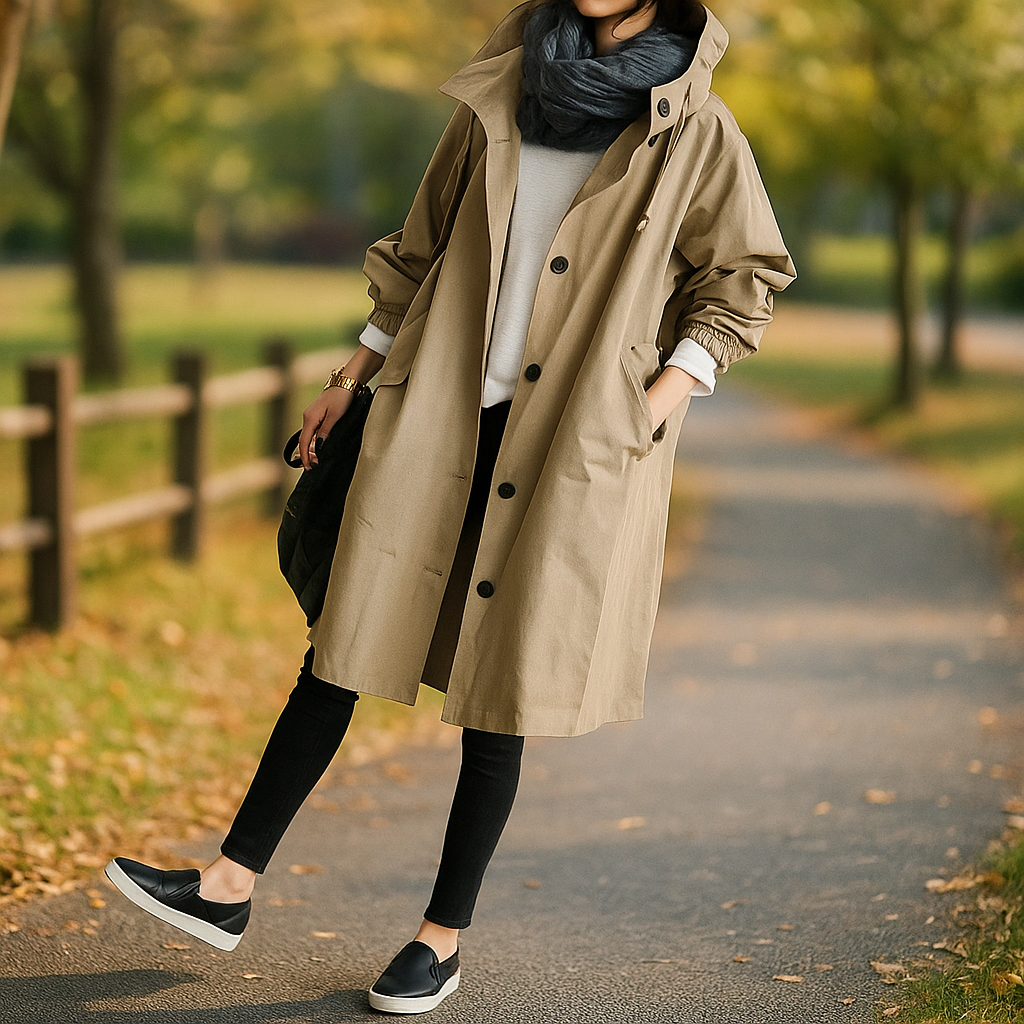 Siena - Manteau Trench Élégant - Style Intemporel - Coupe Parfaite