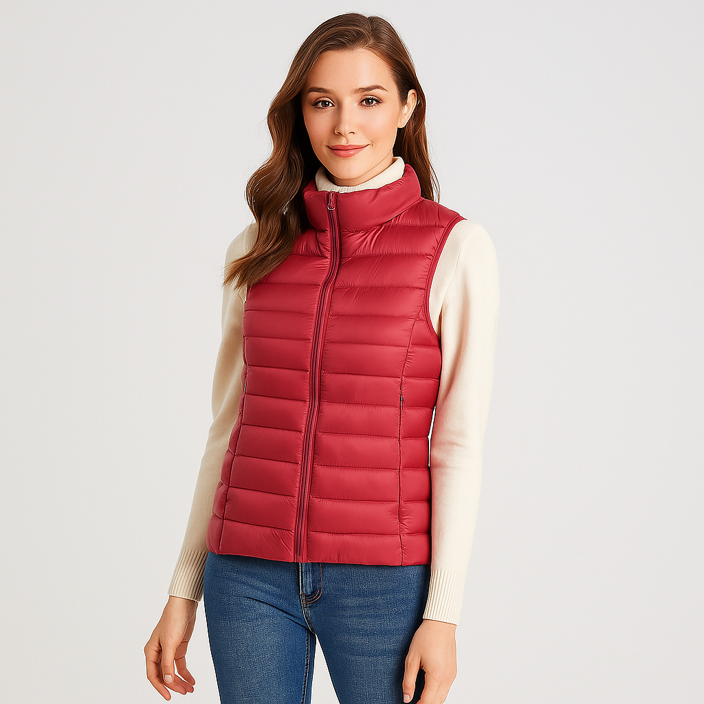 Gilet Microlight pour Femmes - Léger - Confort - Élégant