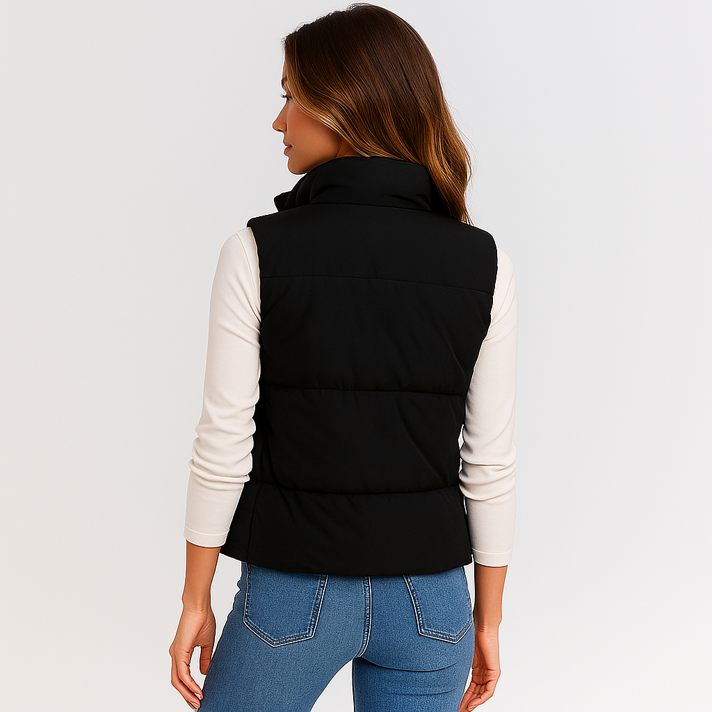 Gilet avec Fermeture Éclair - Poches Pratiques - Confort et Style