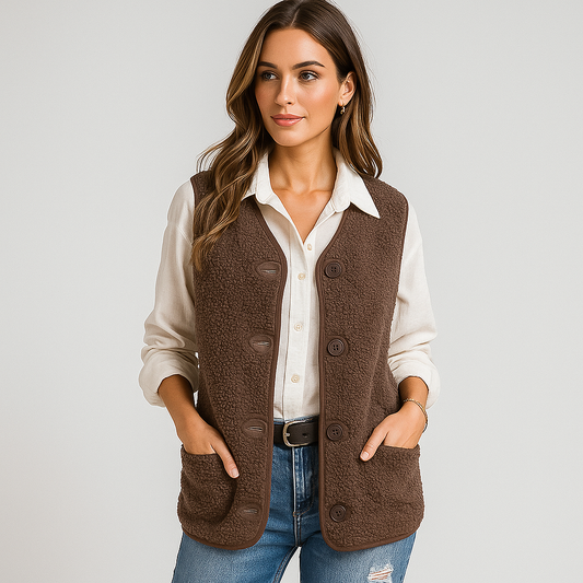Gilet en Laine Chaud pour l'Hiver - Confort et Style