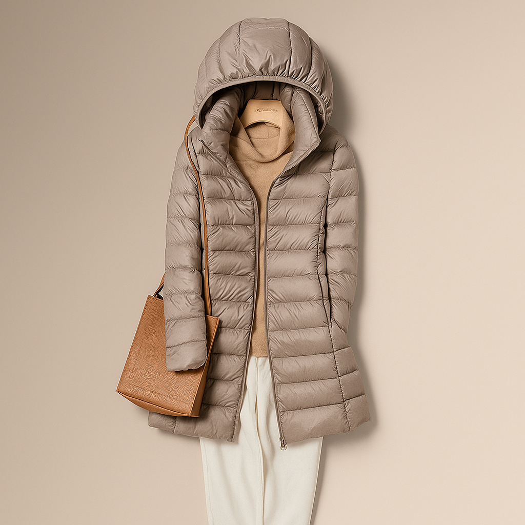 Veste d'hiver ultralégère pour femmes - chaude - décontractée - confortable