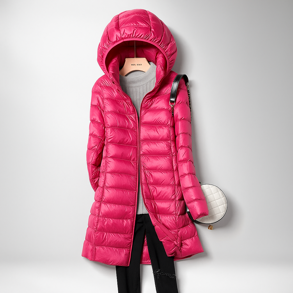 Veste d'hiver ultralégère pour femmes - chaude - décontractée - confortable