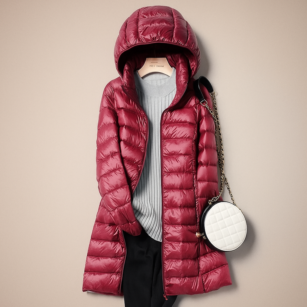 Veste d'hiver ultralégère pour femmes - chaude - décontractée - confortable