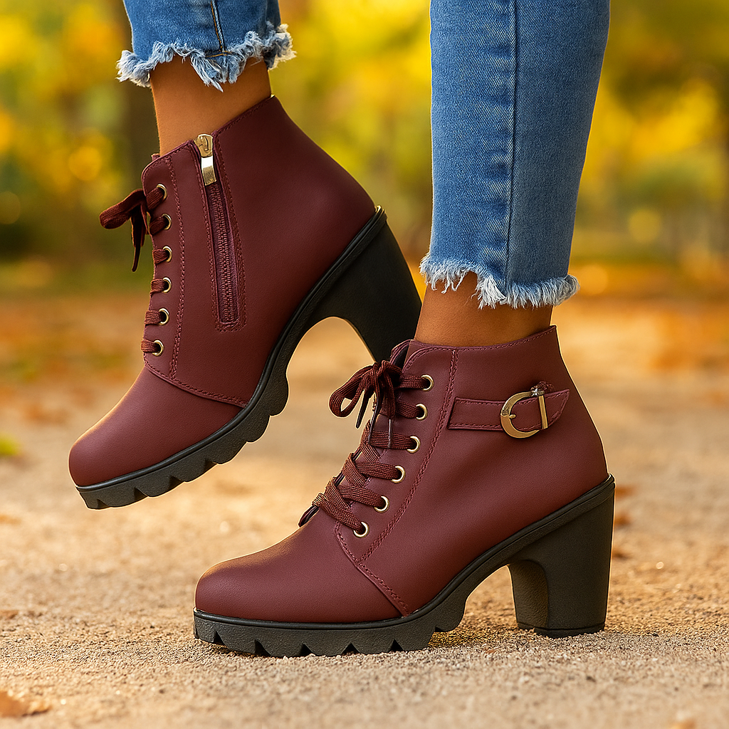 Bottines à Talons Hauts Femme – Style et Confort