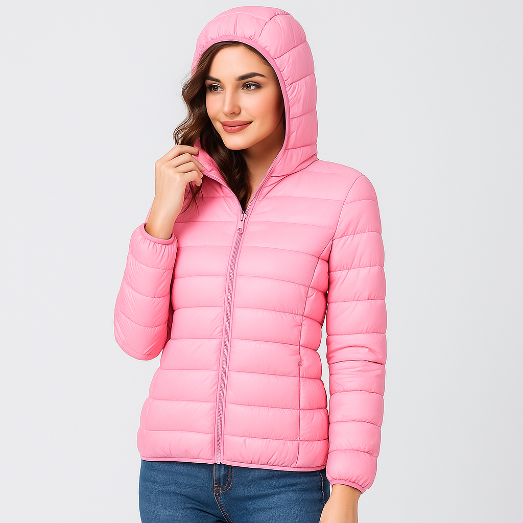 Veste Imperméable - Isolation Avec Plumes De Canard Blanches