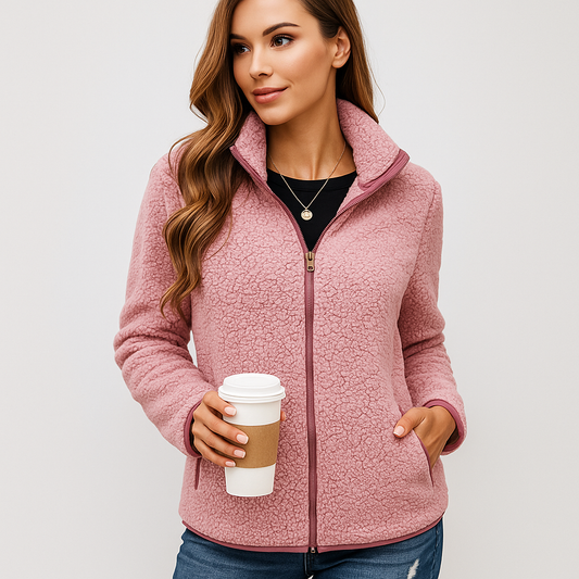 Vestes en polaire pour femmes - Douces - Chaudes - Élégantes et Confortables