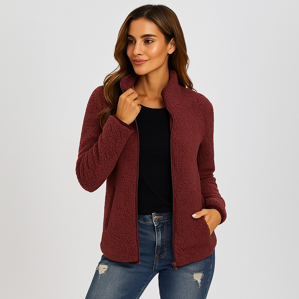 Vestes en polaire pour femmes - Douces - Chaudes - Élégantes et Confortables