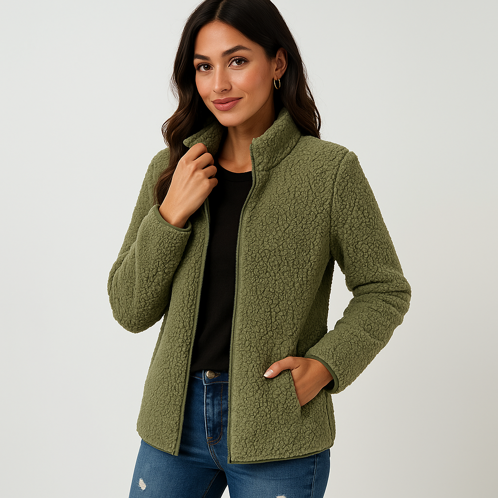 Vestes en polaire pour femmes - Douces - Chaudes - Élégantes et Confortables