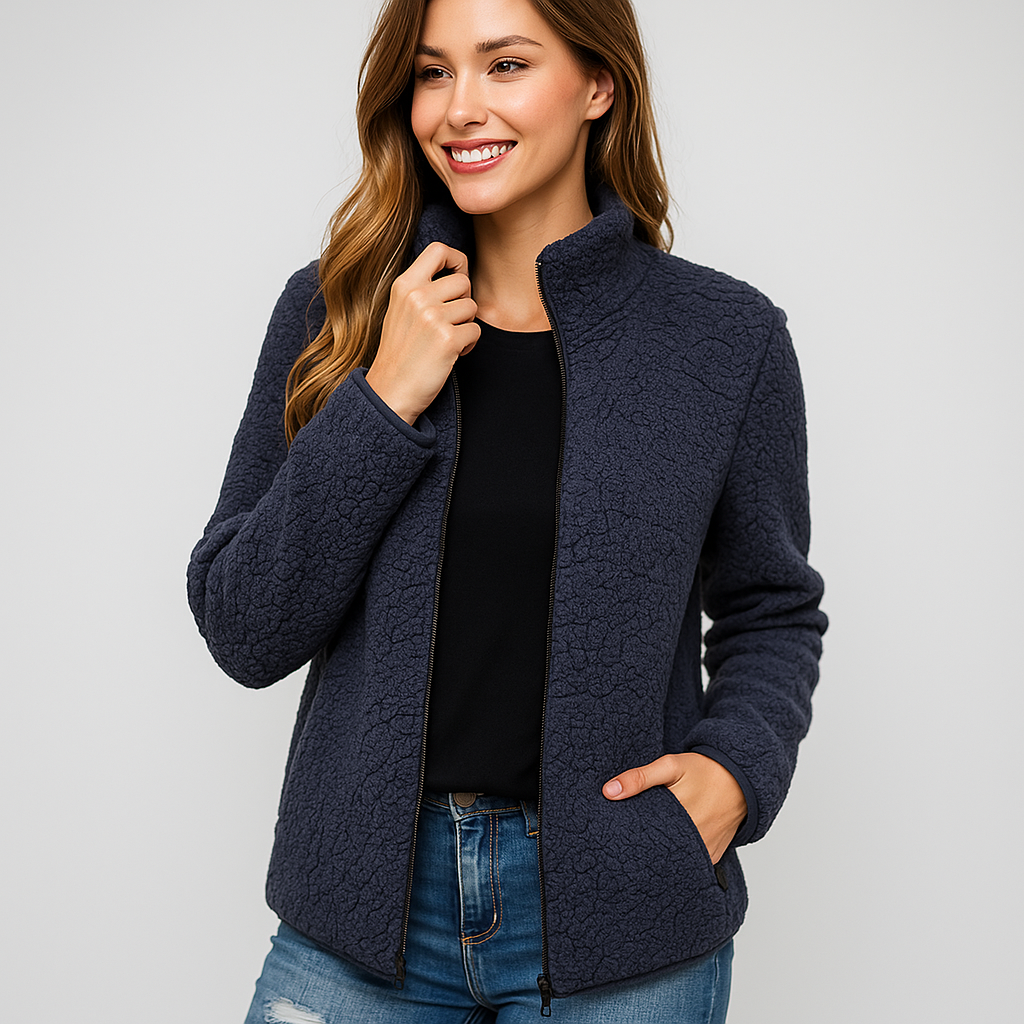 Vestes en polaire pour femmes - Douces - Chaudes - Élégantes et Confortables
