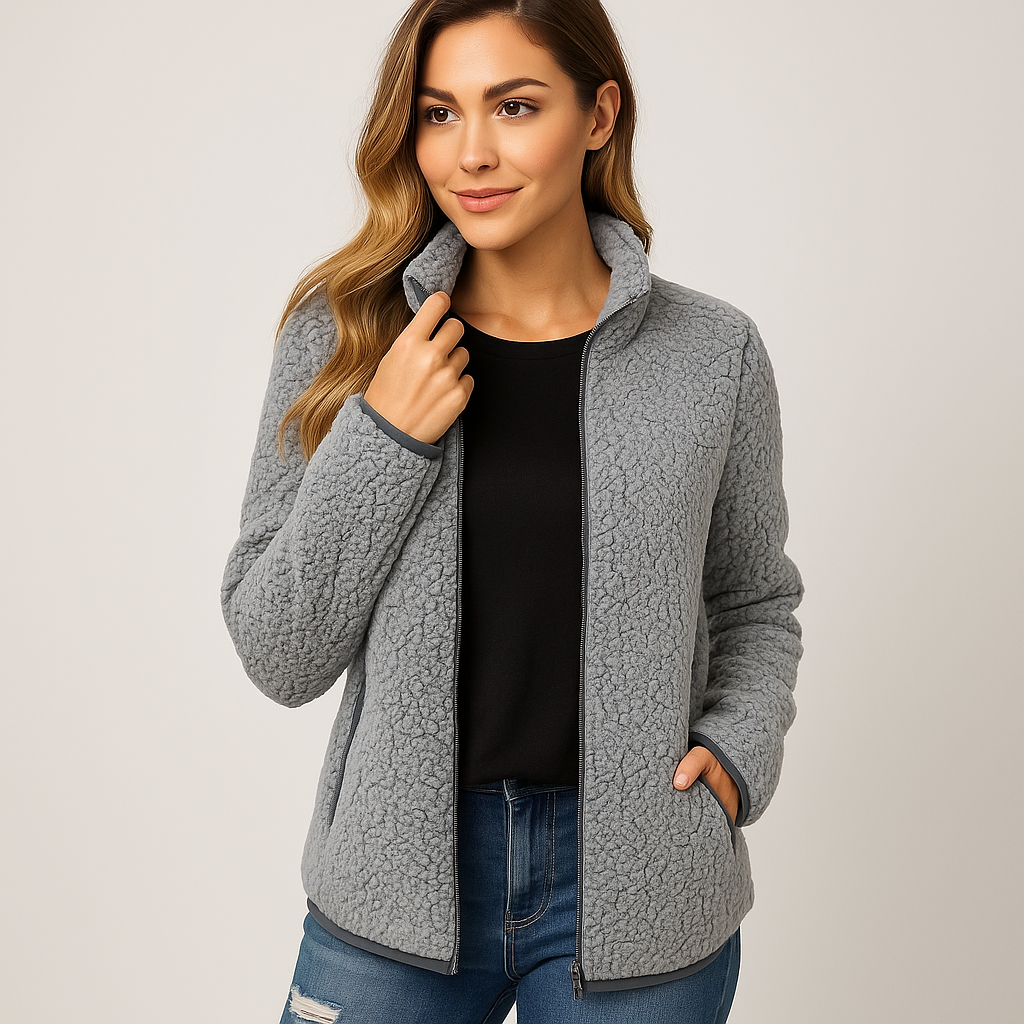 Vestes en polaire pour femmes - Douces - Chaudes - Élégantes et Confortables