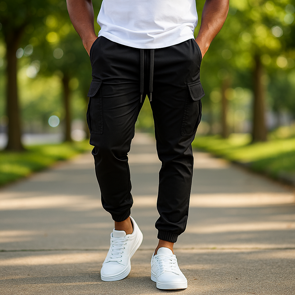 Pantalons Cargo Stretch Fit Frank Herre - Confort - Flexibilité - Style