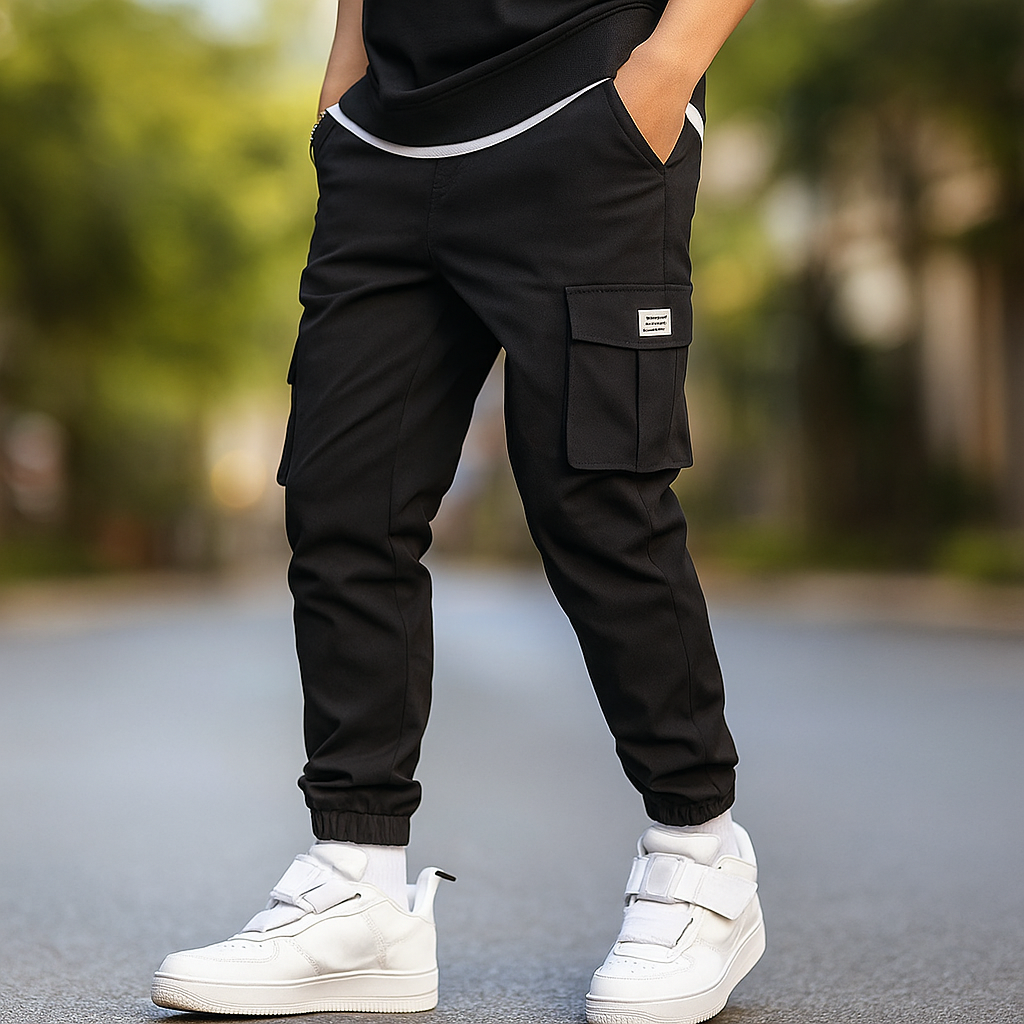 Pantalons Cargo pour Homme - Taille Élastique - Plusieurs Poches Pratiques