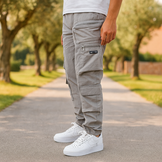 Pantalons Cargo pour Homme - Coupe Classique - Multi-Poches - Confortable pour un Usage Quotidien